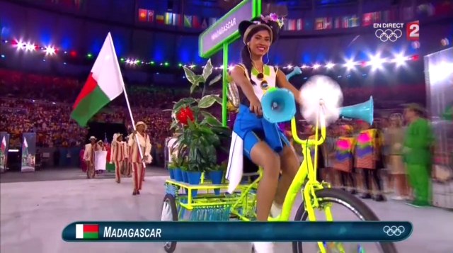 VIDEO. Et voici le défilé de la délégation malgache aux Jeux Olympiques de Rio