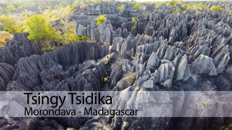 VIDEO. Une superbe prise de vue des célèbres « Tsingy » de Madagascar