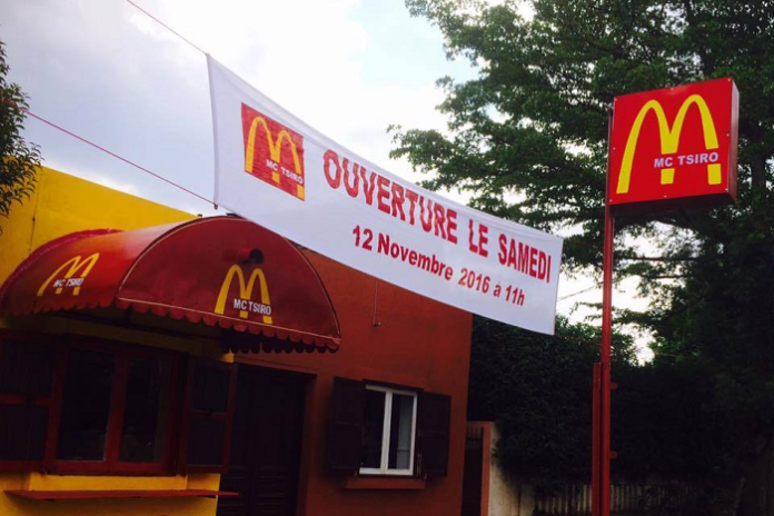 On a trouvé un Mac Donald’s à Antsirabe