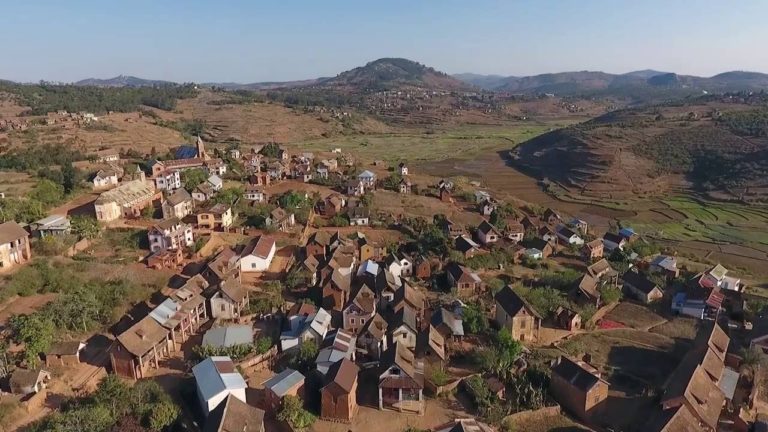 Une magnifique vidéo de paysages de campagnes en Imerina