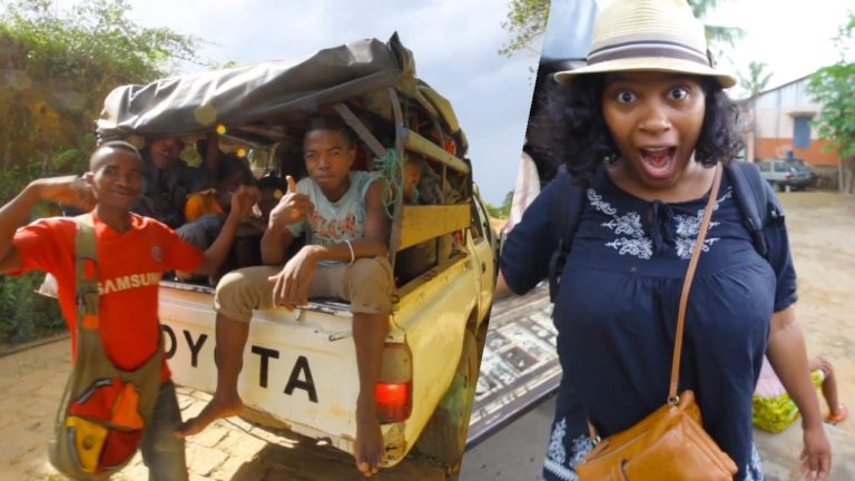 VIDEO. En voyage à Madagascar, ils ont réussi à tenir à 15 dans un pick-up