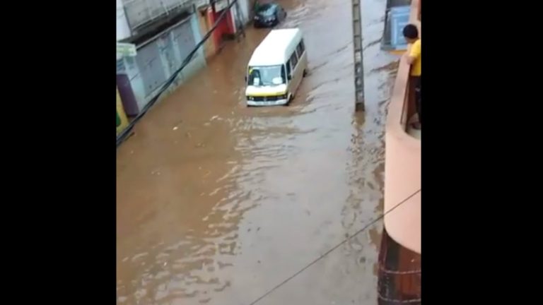 VIDEO. Voici à quoi ressemble le quartier de Besarety en saison de pluie