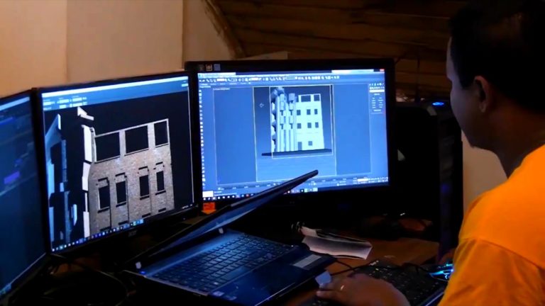VIDEO. Making of d’un video mapping sur Antananarivo