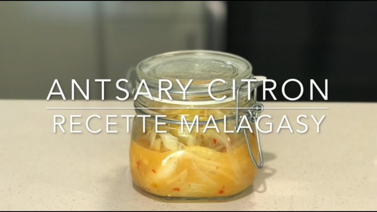 VIDEO. La recette malagasy du « Antsary citron » en 2 minutes chrono