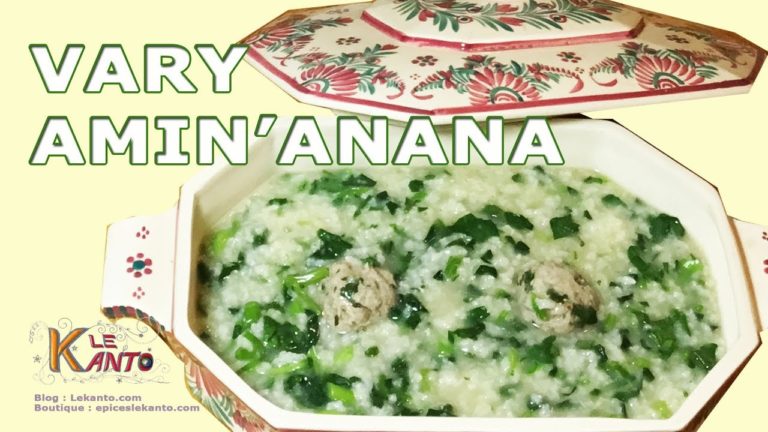 VIDEO. Voici la recette facile du vary amin’anana (riz aux brèdes)
