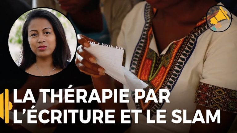 VIDEO. Une Malgache invente la thérapie par le slam et l’écriture