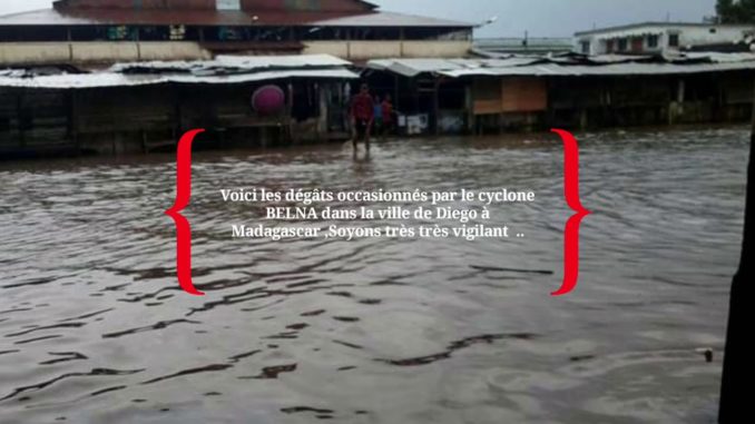 VIDEO. Voici les dégâts causés par le cyclone Belna à Antsiranana (Diego Suarez)