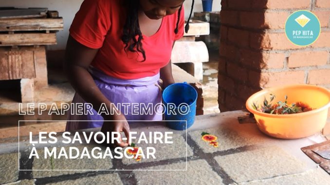 VIDEO. Voici comment on fabrique du papier antemoro